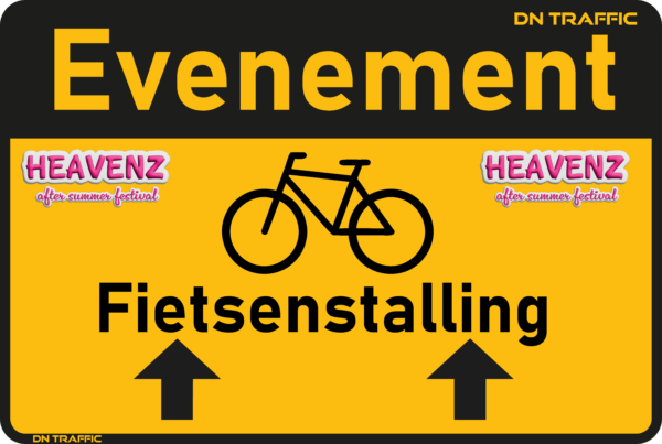 Waarschuwingsbord 90cm X 60cm tekst naar wens - Image 2